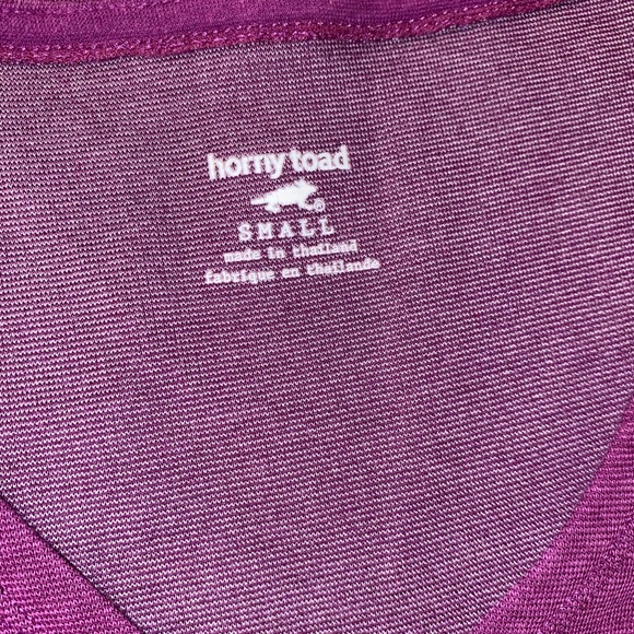 Horny toad title nine purple Knit Stretch dress small - Picture 2 of 3